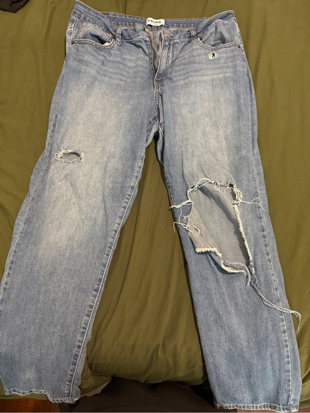 RSQ Light Blue Vintage Mom Jeans